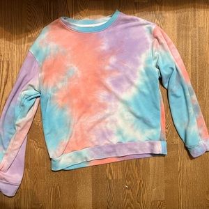 Orb tie dye crewneck